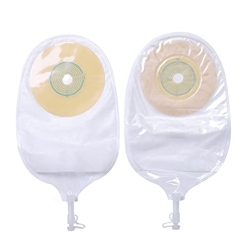 YZILXY Suministros De Urostomía, Bolsa Drenable Médica, Bolsas De Estoma para Ostomía O Colostomía, Cuidado del Estoma De Ileostomía, Corte Máximo 48 Mm, 15 Piezas