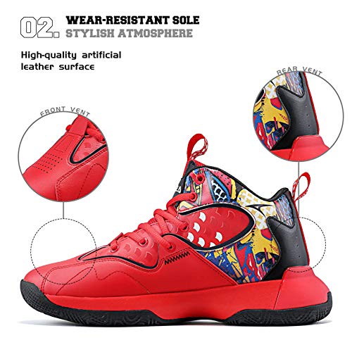 Zapatos de Baloncesto Hombre Alto para Ayudar a los Zapatos Deportivos Zapatillas para Niños