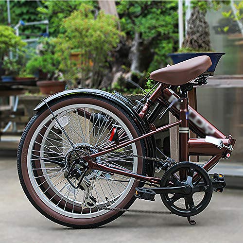 ZHIFENGLIU Bicicleta Plegable, Viajes Unisex Y Vehículos De Recreo, De Aleación De Aluminio Scooter Pequeño Real, La Juventud Portátil Scooters,Blanco