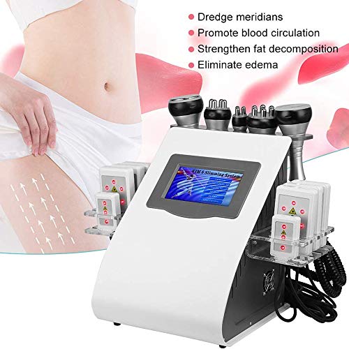 ZHIMIN RF máquina de cavitación, Ultrasonido Dispositivo de Radiofrecuencia de Cavitación, 40KHz Multipolar Instrumento de Blasting Fat Máquina de Belleza