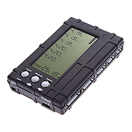 ZHITING 3 en 1 RC 2s-6s LCD Li-Po Balanceador de batería Medidor de Voltaje Probador + descargador