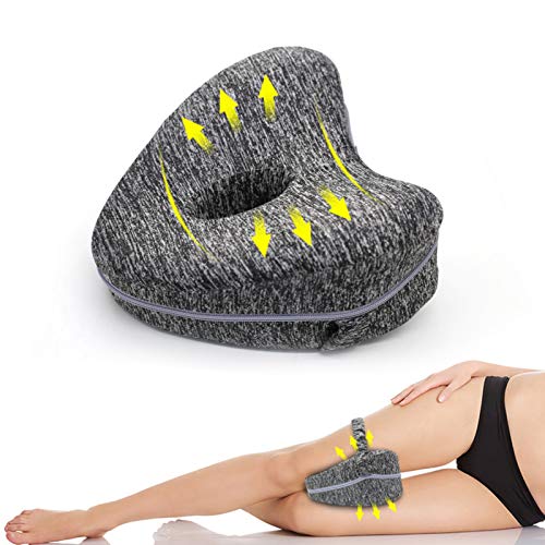 Zidao Corazón En Forma De Hueso Temporal, Almohada Cojín para Que Duermen De Lado Almohadas Ortopédicas Almohada Ayuda De La Rodilla A La Cadera Aliviar El Dolor De Espalda Y,3