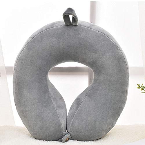 ZJM Volar Almohada, Sólido T-Tipo De Auto Memory Foam La Almuerzo Vértebra Cervical Niños Almohada De Viaje Fit Cuello del Hombro Puede Efectivamente Soporte para El Cuello Almohada Portátil,B