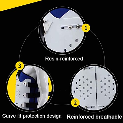 ZJWD Ortesis de Columna Lumbar de Espalda Ajustable toracolumbar, Soportes de fijación Ortesis de Refuerzo de rehabilitación Cinturón de tracción Ajustable