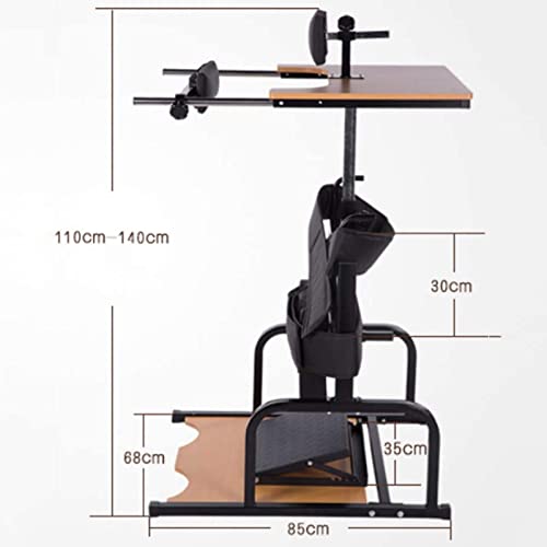ZJWD Stand Assist Unidad de Transporte de Pacientes, Equipo de rehabilitación para bipedestación para Entrenamiento de Miembros Inferiores hemipléjicos para Personas Completamente