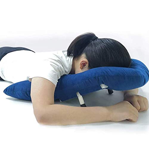 ZLRE Almohada Boca Abajo para Pacientes, Almohada Boca Abajo Almohada para Pacientes con desprendimiento de Retina Durante la recuperación Ajustable en Altura