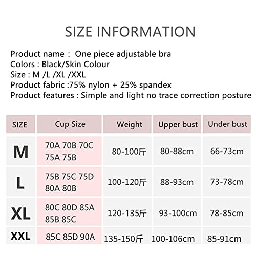 ZLSL Wireless Front Cross Bra, Seamless Front Buckle Support Bra Sports Bras, Posture Corrector Bra For Women with Back Support (Black X 2,XXL)