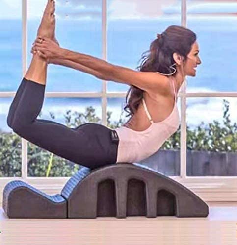 ZLZNX Spine Supporter Pilates Masaje Cama, Ortesis De Columna Vertebral Deformidad De La Columna Cervical Corrección Yoga Espuma Kyphosis Corrección Equipo De La Aptitud Pilates Arco