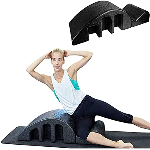 ZLZNX Spine Supporter Pilates Masaje Cama, Ortesis De Columna Vertebral Deformidad De La Columna Cervical Corrección Yoga Espuma Kyphosis Corrección Equipo De La Aptitud Pilates Arco