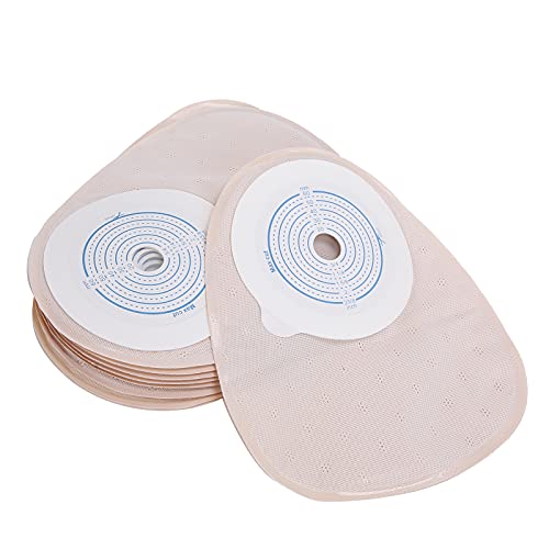 10 Bolsas de Colostomía Desechables, Bolsas Drenables, Bolsas de Colostomía Blandas, Ostomía, Ileostomía, Estoma, Accesorios de Estoma para Colostomía, Ileostomía, Estomas, Bolsa de Drenaje de Estoma