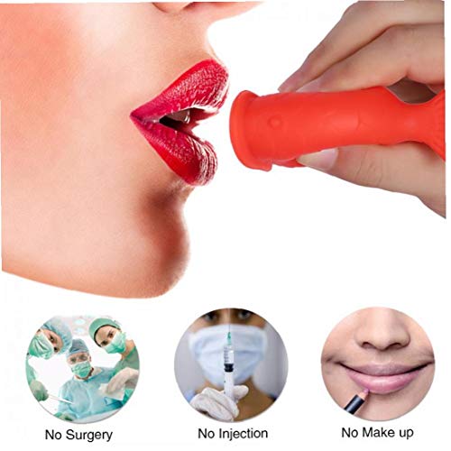 1pc De Silicona De Labios Carnosos Labios Dispositivos Sexy Lip Enhancer Rápida Más Gordo Tratamiento Bigger Dispositivo De La Boca De Labios Voluminizador Indolora Y Simple Belleza Herramientas De