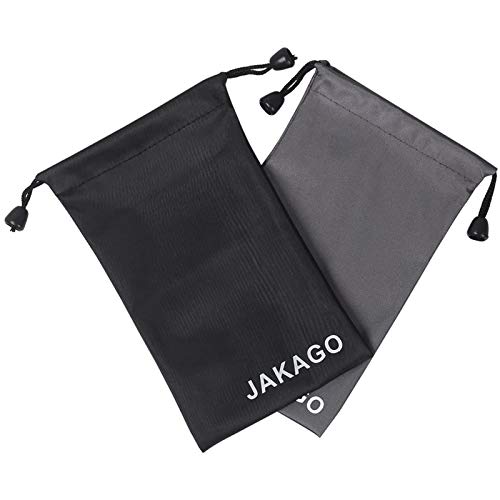 2 calcetines de móvil universales Jakago de tela impermeable para dispositivos de hasta 5,5" (11 x 18 cm)