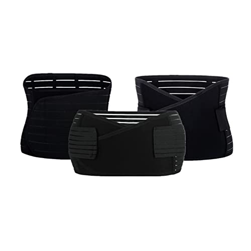 3 en 1 Envoltura de recuperación de soporte para el vientre posparto Mujeres Cintura de maternidad posparto Cinturón de pelvis Faja adelgazante (Color: Negro, Tipo de enchufe: XL) Harmonious home