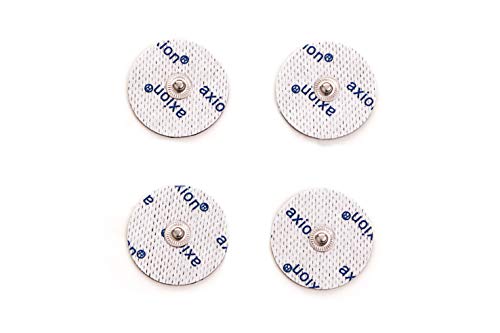 4 Electrodos redondos Ø 32mm | Compatible con VITALCONTROL y compatible con Beurer | Parches autoadhesivos para su aparato electroestimulador TENS y EMS