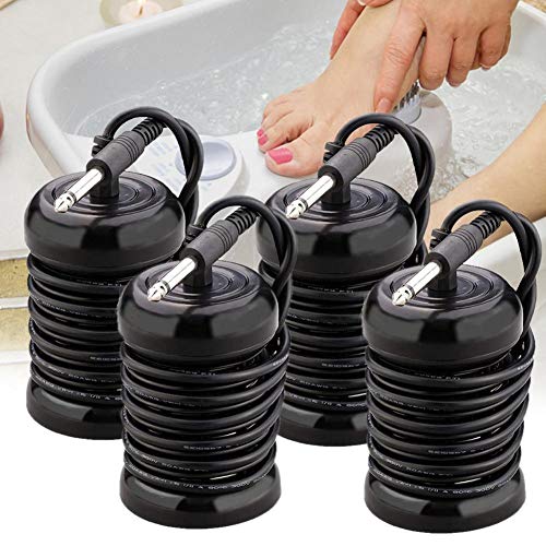 4 matrices de baño de pies de desintoxicación iónica, bobinas de electrodos de matriz de iones de acero inoxidable, compatibles con todas las máquinas de desintoxicación, máquinas de spa para pies