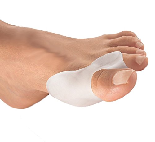 4 PicuMed separador de dedos de silicona Soft Gel Hallux Valgus Martillo Corrección para juanete en calidad premium Tratamiento Prevención (4 unidades = 2 pares)