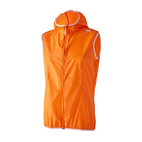 42K Running - Chaleco Técnico Waterproof Vest Naranjaa-Blanco XXL