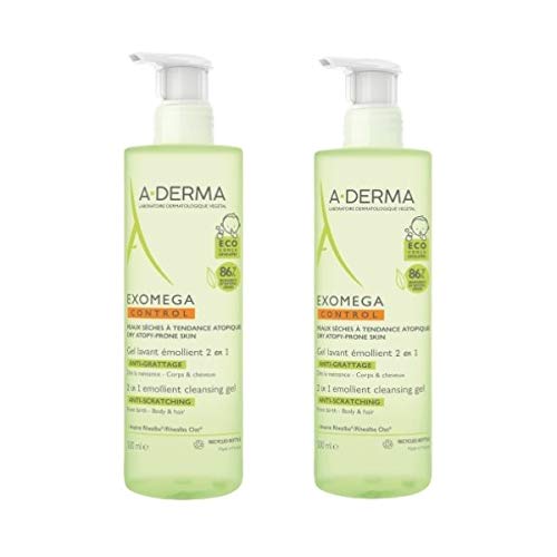 A derma exomega gel 2en1 2x500ml