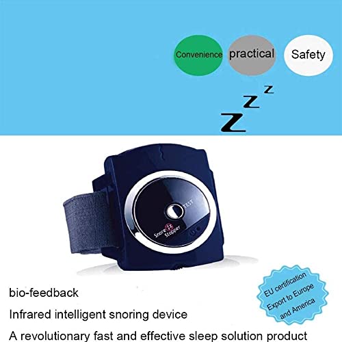 AACXRCR Anti ronquido Dispositivo de Pulsera Dormir Conexión de sueño Anti-Snore Watch Stop Stop RNORING BIOSENSOR Patch Ayuda Ayuda Ayuda Reloj DE LA MERCADA Ayuda DE DORMENTO 3 Piezas