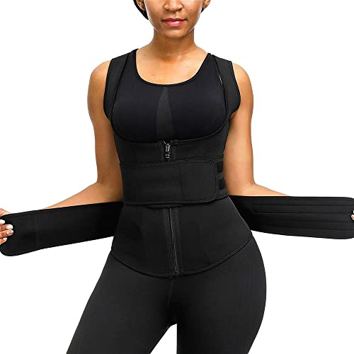 ABUCIYO Entrenador de Cintura Cinturón Adelgazante Body Shaper Chaleco Delgado para Mujeres Control de Abdomen Modelado Correa Corset Trimmer Faja