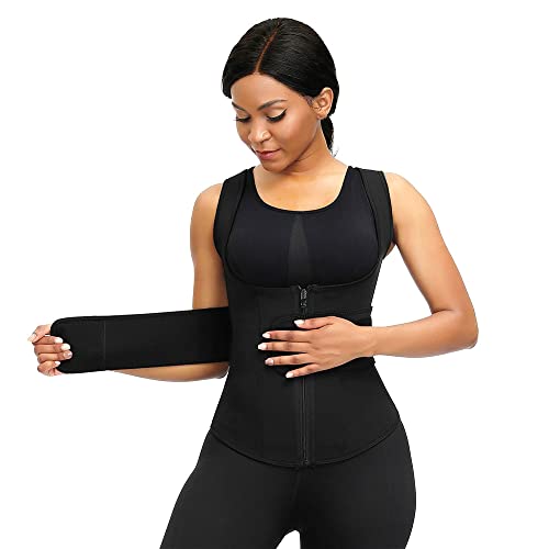 ABUCIYO Entrenador de Cintura Cinturón Adelgazante Body Shaper Chaleco Delgado para Mujeres Control de Abdomen Modelado Correa Corset Trimmer Faja