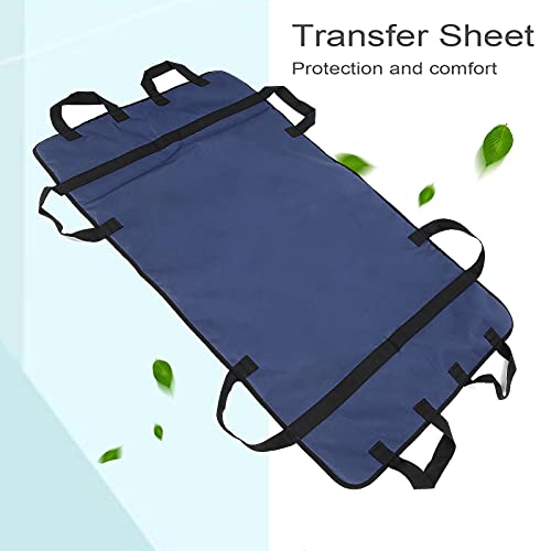 Accesorio de almohadilla para la cama, cinturón de movilidad para levantar la espalda Manta de transferencia para colocar la cama elevadora Cinturones de mesa de transferencia Ayuda para la cama en el