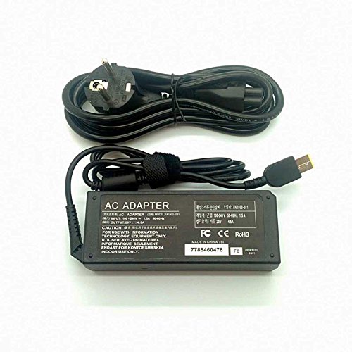 Adaptador Cargador Compatible para portátiles Lenovo IdeaPad - ThinkPad Series 20V 4,5A Punta Rectangular