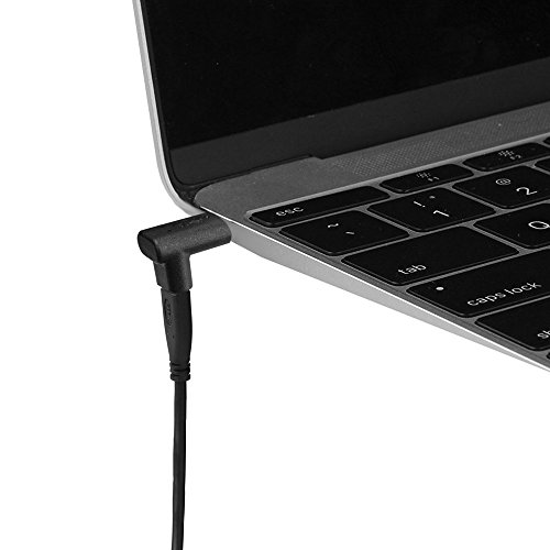 Adaptador de 90 grados USB C tipo C macho a hembra, AFUNTA derecho e izquierdo y hacia arriba y hacia abajo Ángulo de 90 grados USB-C USB 3.1 Tipo C Adaptador de extensión macho a hembra