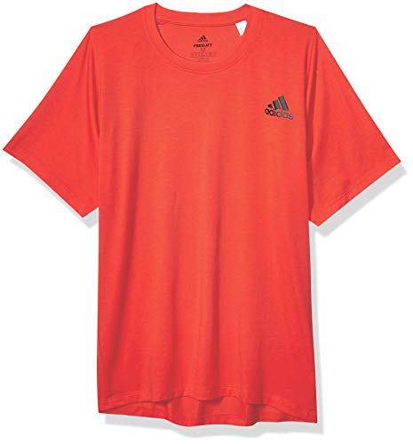 adidas Camiseta Deportiva Freelift de Manga Corta para Hombre, Hombre, Manga Corta, S1950MTR352, Rojo Activo, XXL