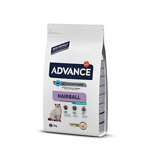 ADVANCE Hairball Pienso para Gato Esterilizado - 3 kg