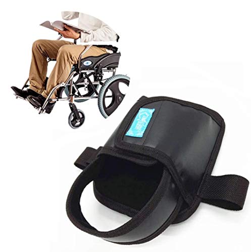 AFGBB Zapatos de Silla de Ruedas de nolips de restricción, Zapatos de Silla de Ruedas de Seguridad Accesorios para sillas de Ruedas para parálisis, Parkinson, Piernas espasmos