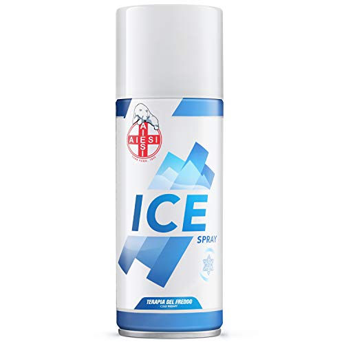 AIESI® Hielo Spray instantáneo con MENTOL lata de 400 ml ICE SPRAY # Made in Italy