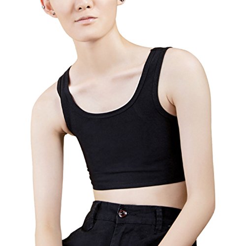 Aivtalk Tomboy Ropa Faja Trans FTM Transexual Faja de Pecho Plano Chest Binder Cosplay Transpirable