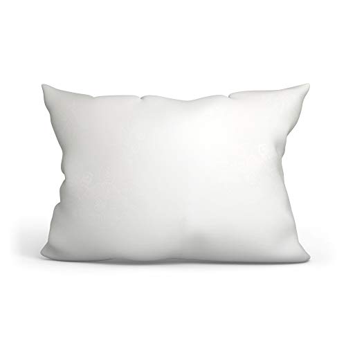 Almohada Acolchada, 50x70 cmmicrofibra, hipoalergénica Blanco