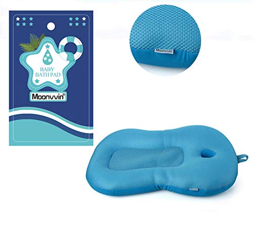 Almohada de baño para bebé Moonvvin, diseño flotante, para recién nacido.