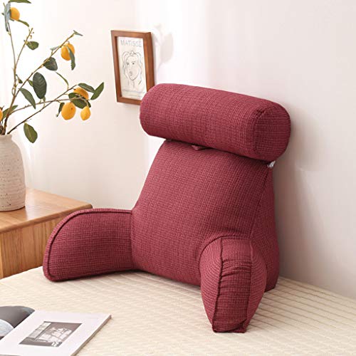 Almohada Lectura Cómoda, Almohada Espalda Rellena para Reposo En Cama, Brazo, Espalda, Embarazo, Cabeza Lumbar, Cuello, Cóccix, Cojín Apoyo para La Espalda Baja