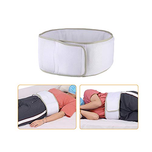 Almohada lumbar para soporte de sueño Rollo de sueño lumbar Alivio del dolor de cadera Cama Soporte de espalda para la cintura baja de la cintura Ciática Acostado