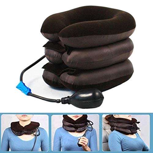 Almohada para el cuello para viajar, almohada clás Almohada en forma de U,En Forma De U Almohada De Masaje For El Recorrido Del Avión De Air, Almohada Inflable Cuello Almohada Principal Del Coche Del