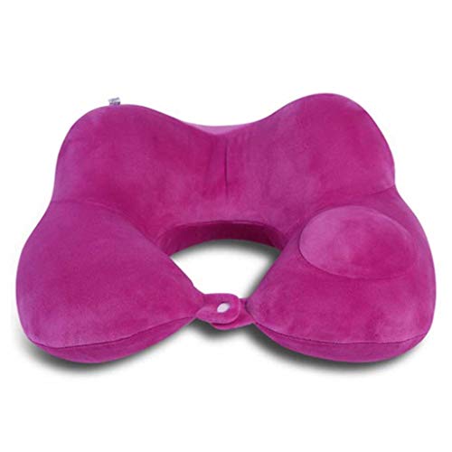 Almohada para el cuello para viajar, almohada clás Almohadas de Viaje Portátil en forma de U Almohada Almohada de viaje plegable al aire libre cómodo Almohada Almohada Tren Avión Maneras de apoyar la