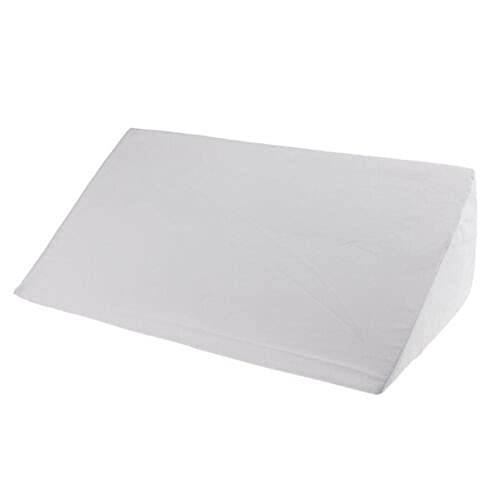 Almohada triangular, Cojin cuña Cojines con forma de almohada en forma de cuña Occipital Pierna elevada Atrás Soporte lumbar almohadilla de reflujo Afilado de reflujo Pierna de espuma Pierna Partida t