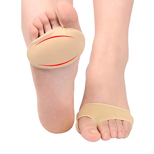 Almohadillas Metatarsianas Suaves para Antepié Neuroma de Morton Almohadillas Almohadillas Acolchadas de Bola de Pie Almohadilla Metatarsal para Pies Diabéticos, Callos y Ampollas, Dolor de Antepié