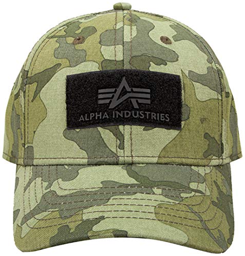 ALPHA INDUSTRIES VLC Cap Gorro, Olive Camo, Talla única Unisex Adulto