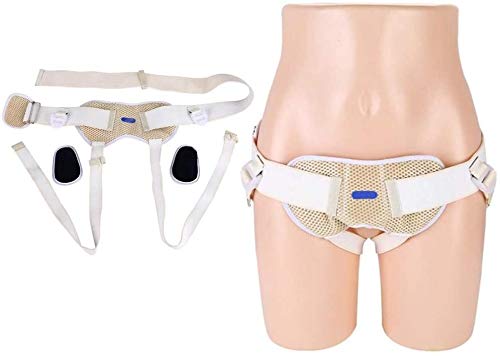 AMDHZ Correas Tipo Adulto Hernia, médico del Guardia de la Hernia inguinal braguero con desprendible de compresión y Correa Ajustable for la Cintura Doble Hernia Deportiva Cinturón de Hernia