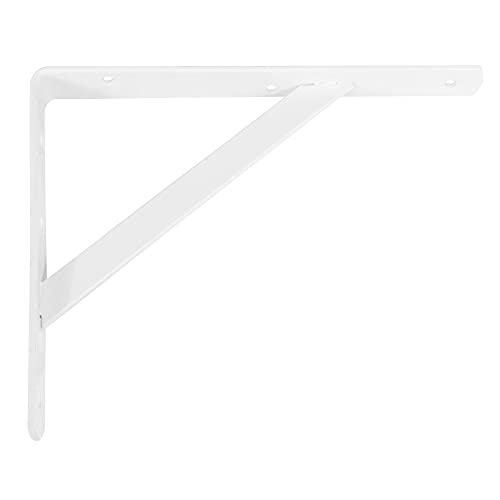 AMIG 5776 - Palomilla Modelo 9 | Soporte en acero | Acabado: Blanco | Medida: 500 X 325 mm | Peso máx. recomendado: 185 Kilogramos