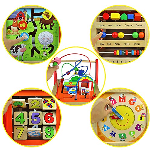 Andador Bebe Juguetes De Madera-Correpasillos Juguetes Bebe Andador Madera 1 Año,Primeros Pasos Bebe Juguetes Educativos Carrito Bebe,Juguetes Montessori Cumpleaños Regalos Originales Bebes 1 Año