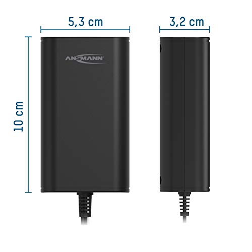 Ansmann 1201-0026 APS 2250H - Fuente de alimentación para aparatos eléctricos (12 V, hasta máx. 2250 mA, 7 adaptadores universales, 12-24 V, Regulable)