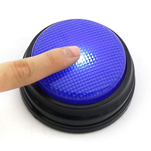 Answer Buzzer, Game Quiz Game Buzzer Botón de conversación grabable con recursos de Aprendizaje con función led Respuesta Zumbadores pulsadores de Colores