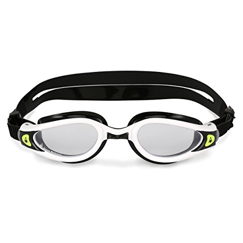 Aqua Sphere Kaiman Exo Regular Fit Clear - Gafas de natación, Color Negro