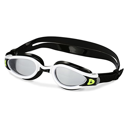 Aqua Sphere Kaiman Exo Regular Fit Clear - Gafas de natación, Color Negro