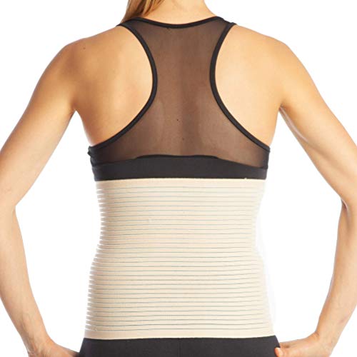 ArmoLine faja abdominal - Apoyo Postquirúrgico y Postparto (S (70-80 cm), Beige)